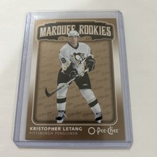 2006-06 O-Pee-Chee Kristopher Letang Maquee Rookies Rookie Card RC. rookie card picture