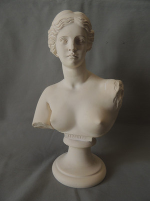 Aphrodite mythological goddess Greek alabaster bust