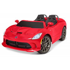 Dodge Viper KT1124AZB Kid Trax Dodge Viper SRT Convertible Toddler Ride On Toy,
