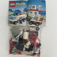 Vintage LEGO 6562  Petrol Station With Instruction - Missing Pieces