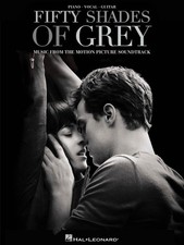 Cincuenta Sombras de Grey Película Piano Partituras Guitarra Acordes Letras Libro de 14 Canciones