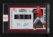 2019 Chronicles Contenders Season Tickets Cracked Ice 22/23 Nick Senzel Auto 7m3