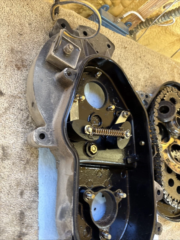 1990 Arctic Cat Jag 440 Chain Case Assembly With Gears 368 - Image 3 of 4