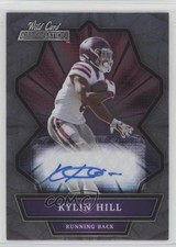 2021 Wild Card Alumination Kylin Hill Rookie Auto RC pu3. rookie card picture