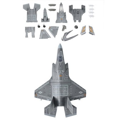 US Navy F-35 1/72 Stealth Fighter Assembly Model Kit 22cm Realistic Paint Detail