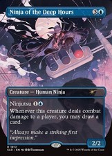 🧙Ninja Of The Deep Hours R 1912 SLD FOIL Dressed To Kill 2 Secret Lair MTG