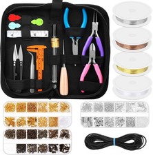 PAXCOO Jewelry Making Supplies Kit, Jewelry Making Kit with Jewelry Making Tools