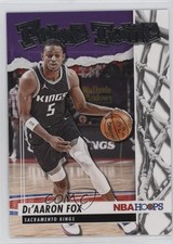 2021-22 Panini NBA Hoops Prime Twine De'Aaron Fox #15 00gy
