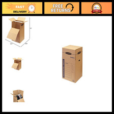 Short Wardrobe Storage Box 3 Pack - 20"x20"x34" - Ideal for Clothes Organizing