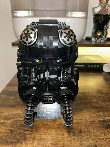LEGO Star Wars TIE Fighter Pilot Helmet Set 75274, 724 Pieces, Helmet Collection