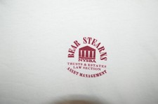 VTG 90's Bear Stearns Asset Management T-Shirt Men’s XL Rare NYSE NYSBA BSC