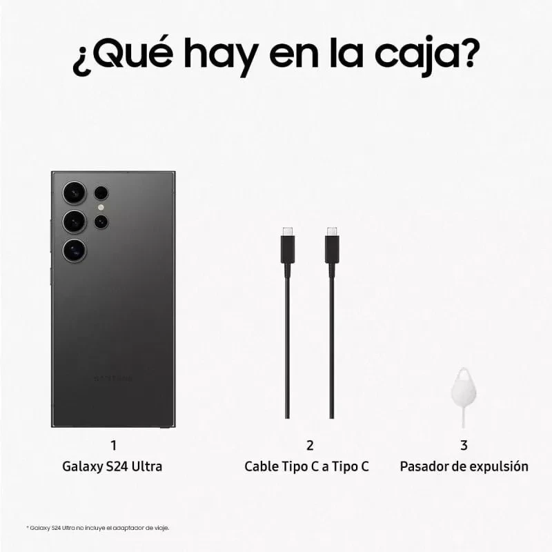 SAMSUNG GALAXY S24 ULTRA - 512GB 🔥 BLACK - Imagen 2 de 3