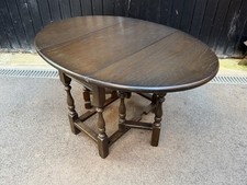 Vintage Old Charm Wood Brothers/Drop Leaf Gate Leg Coffee Side Table