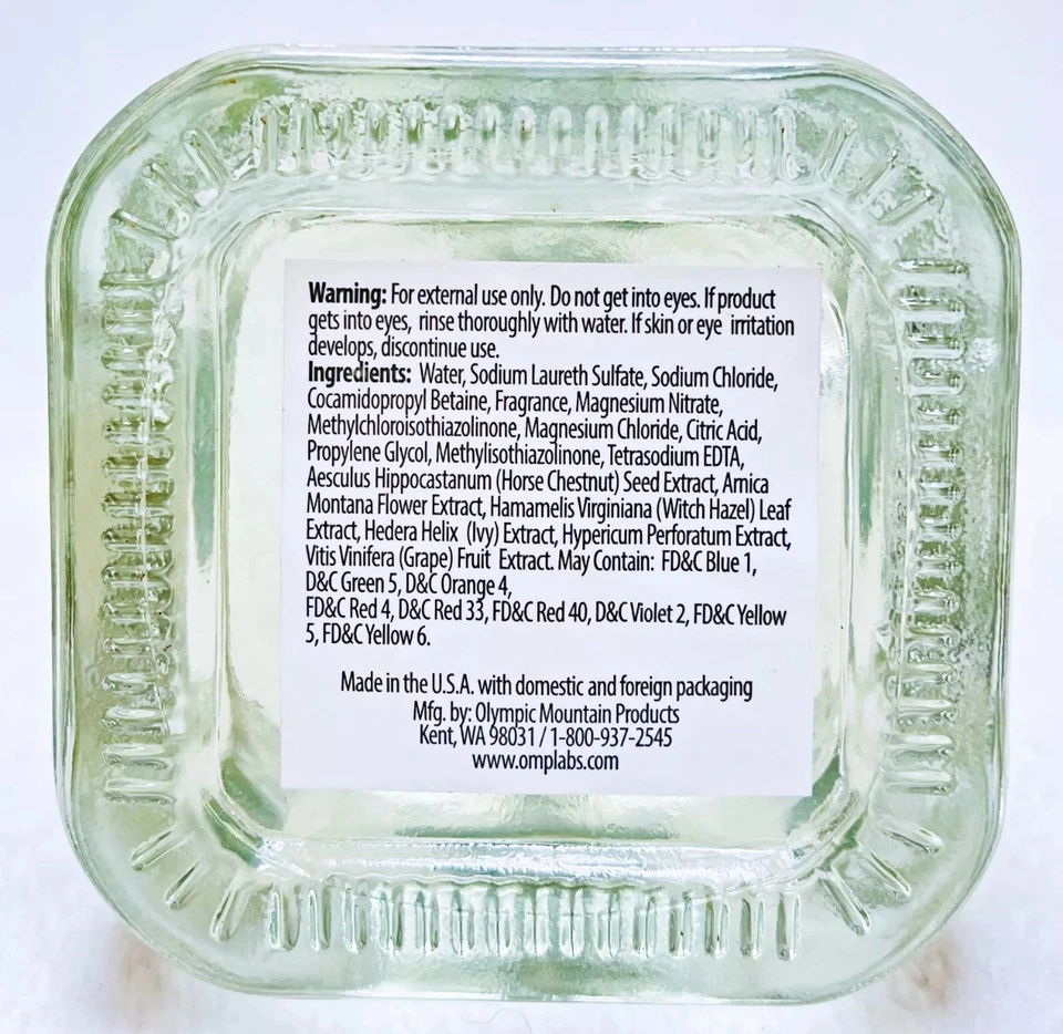 🆕2 Set~Aroma Aria Sea Salt Minerals W/Essential Oils Lux Hand Soap Glass Bottle - Image 3 of 4