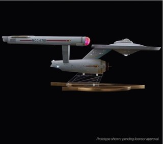 TOMY Star Trek TOS USS Enterprise NCC 1701 1/350 Scale Die Cast Metal