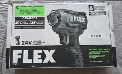 FLEX FX1431-Z 1/2 Compact Impact Wrench 450ft-lbs Torque - (Tool Only)