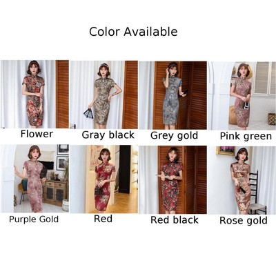 Traditionelle Cheongsam Kollektion mit Jacquard Drachen Phoenix Design