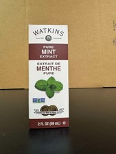 Watkins Pure Mint Extract 2 fl oz Non-GMO Kosher Baking Flavoring