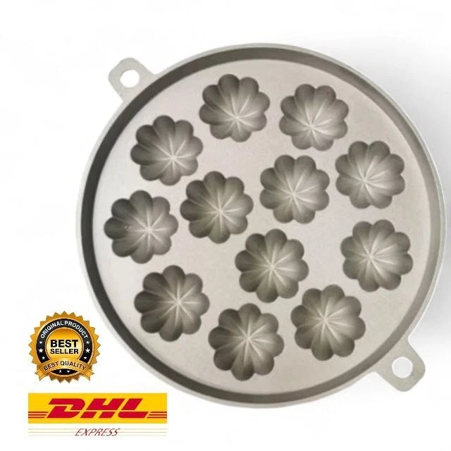 Aluminium Mold Sponge Cake Muffin Mould 12 Flower KUIH BAHULU - FREE SHIPPING
Opens in a new window