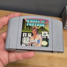 Wheel of Fortune Nintendo 64 N64 Authentic Game Cart Only Vintage Working 1997