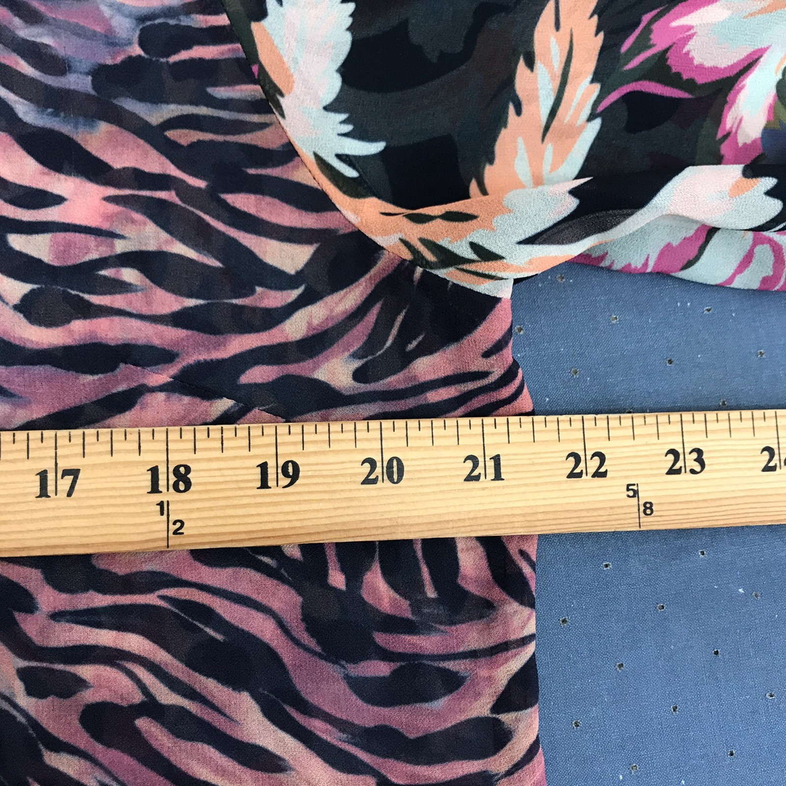 Soft Surroundings Patchwork Maxi Dress Sheer Long… - image 10