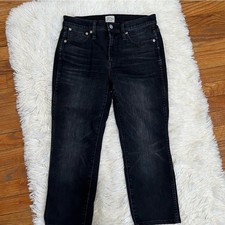 J crew 9" vintage straight women stretch capris size 28 P