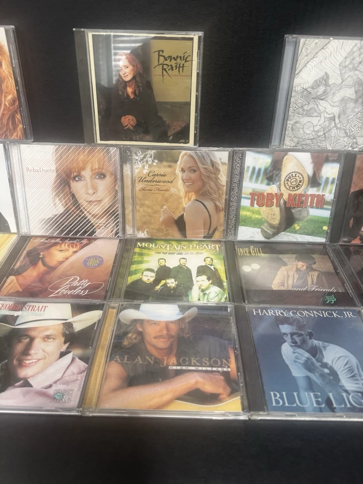 Country Music CD’s - 18)Carrie Underwood, Toby Keith, Alan Jackson,George Strait Foto 3 de 4