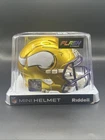 Jordan Addison Autographed Vikings Mini Helmet Flash Alternate BAS