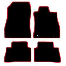 CAR FLOOR MATS FOR NISSAN JUKE 2010 TO 2018 ALL WEATHER TAILORED BLACK CARPET