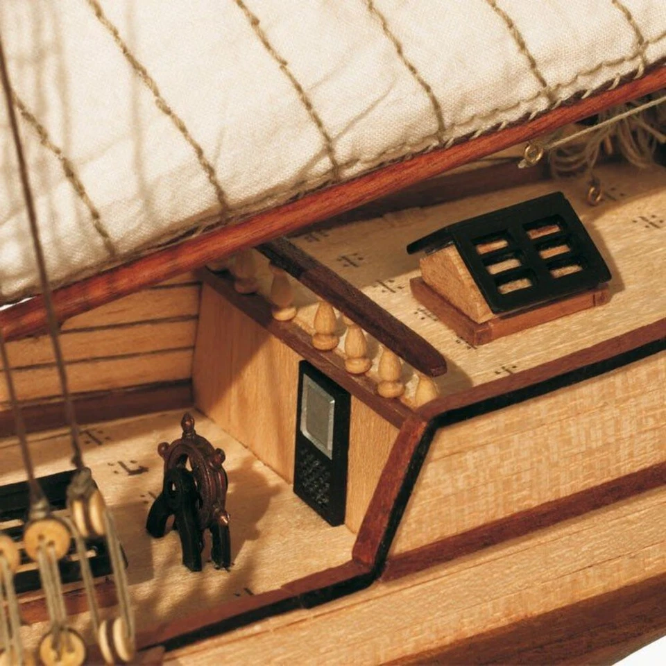 OcCre Albatros Schooner Model Ship Kit 1:100 Wooden, 57cm Length - Bild 2 von 4