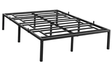 14 Inch Size Metal Platform Bed Frame Heavy Duty with Non Slip Mattress Full