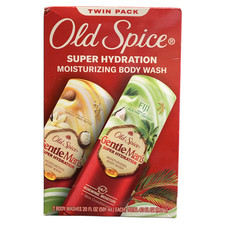 Old Spice Super Hydration Moisturizing Body Wash Twin Pack, Fiji  Vanilla/Shea