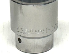WRIGHT 8154 1"DR 1-11/16" 12PT Standard Socket