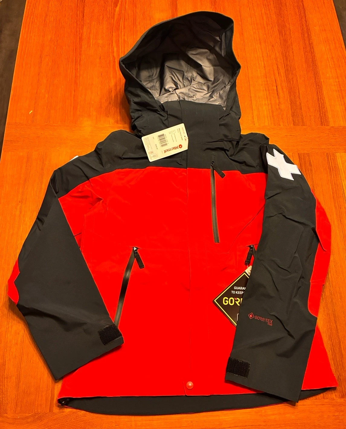 Marmot Patrol Jacket Gore Tex Pro Size SMALL Hooded Pro Shell Ski Snow
Opens in a new window or tab