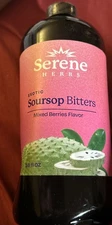Serene Herbs Soursop Bitters Liquid - Mixed Berry - 16 fl oz Exp 3/27