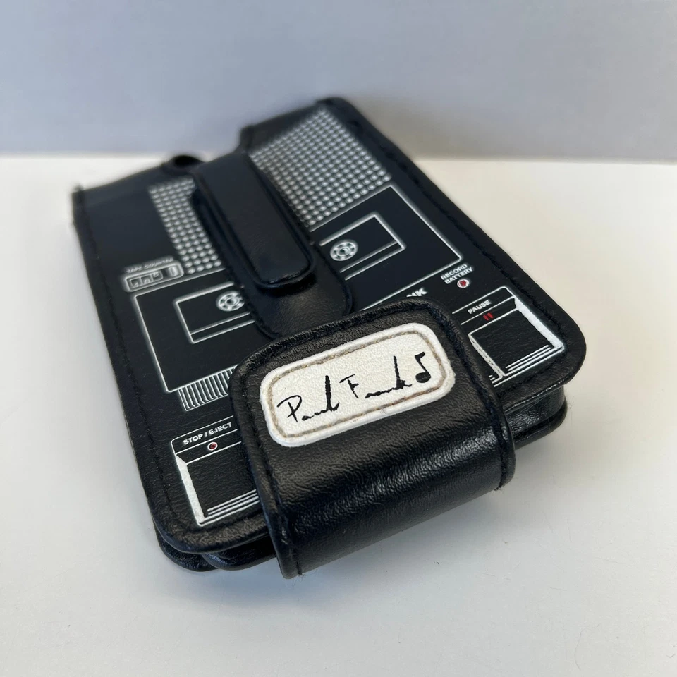 Capa de couro vintage Y2K Paul Frank iPod fita cassete vídeo colorido FAST SH - Imagem 3 de 4