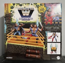 Masters of the WWE Universe Fright Zone Ring Playset HORDE NWO Nash Hall In Hand