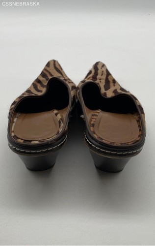 Donald J Pliner Women Brown Animal Print Fur shoes - Size 7,5 - Picture 8 of 8