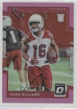 2017 Donruss Optic Rookies Pink Prizm Chad Williams #114 1p5