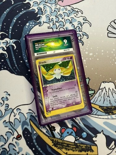 Pokemon Jirachi Secret Rare Holo 97/96 Team Magma Vs Team Aqua ACE 9 Mint