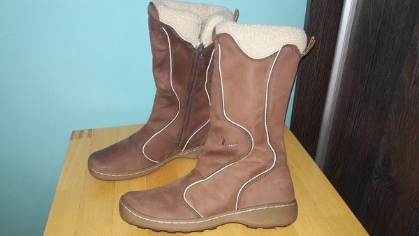 Women Dr. Martens Boots Brown 39 #7KOD