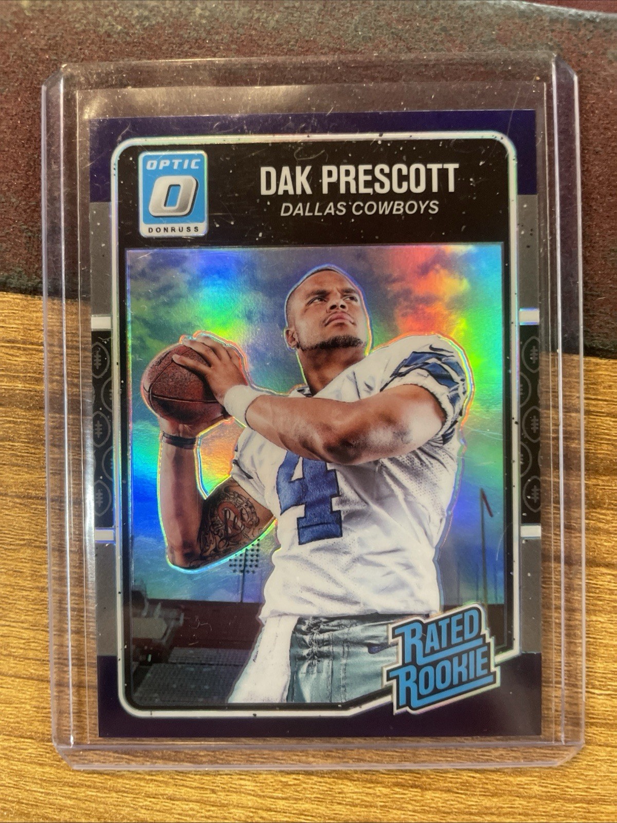 2016 Dak Prescott Optic Rookie - Purple - Nm