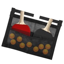Table Tennis Bag Racket Holder For Home Storage Transparent Mesh Panel