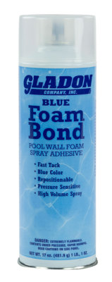 Above Ground & In-Ground Swimming Pool Spray Adhesive For Wall Foam-17oz