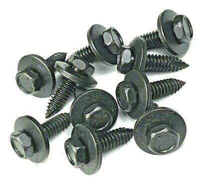 #10-24 X 3/4 Dash Trim Hex Screw with Loose Washer For Mopar (Qty 10) #981