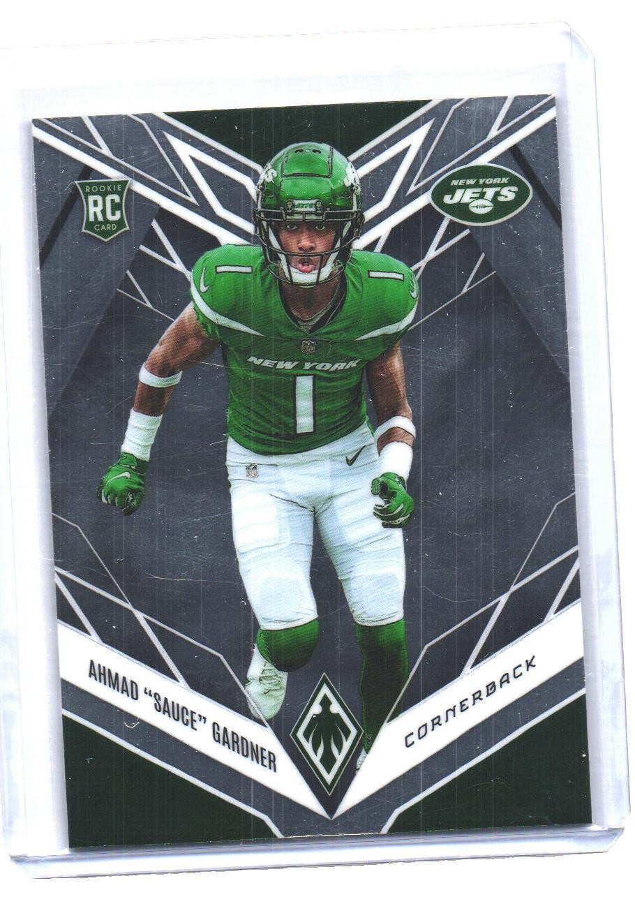 Ahmad "Sauce" Gardner RC 2022 Phoenix Rookie Football Card #128