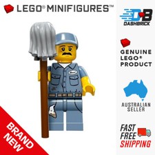LEGO® Minifigures™ - Janitor (9 of 16) Series 15 (Cleaner/City) - NEW IN PACK 