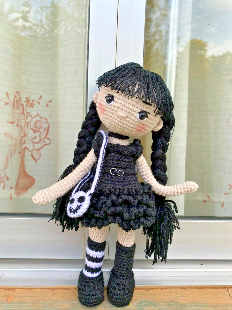 Crochet Dolls MuÃ±eca Valentina Amigurumi Vestido De MuÃ±eca