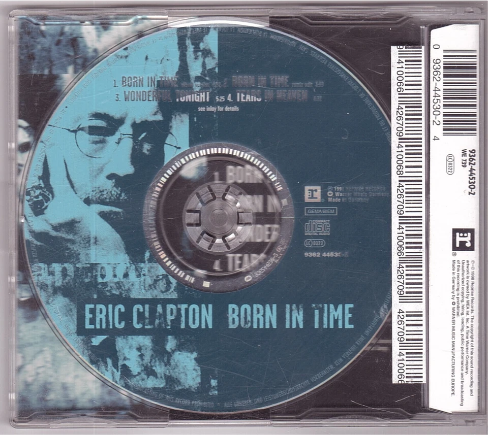 Eric Clapton - Born In Time (Maxi-CD 1998) - Bild 2 von 2