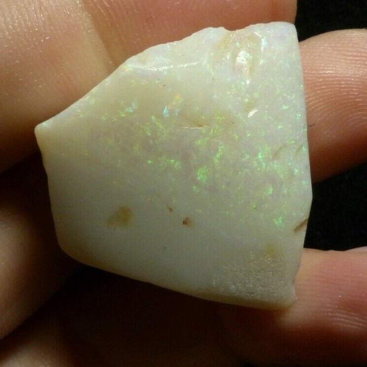 Opale noble de Coober Pedy 41.50cts aux reflets multicolores intenses